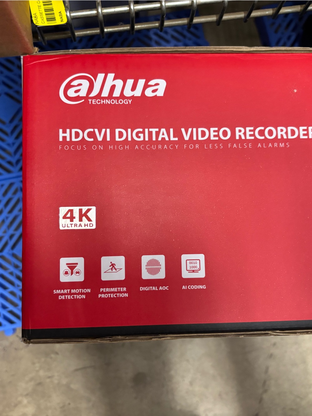 Dahua 4K Ultra HD HDCVI Digital Video Recorder - Red Box